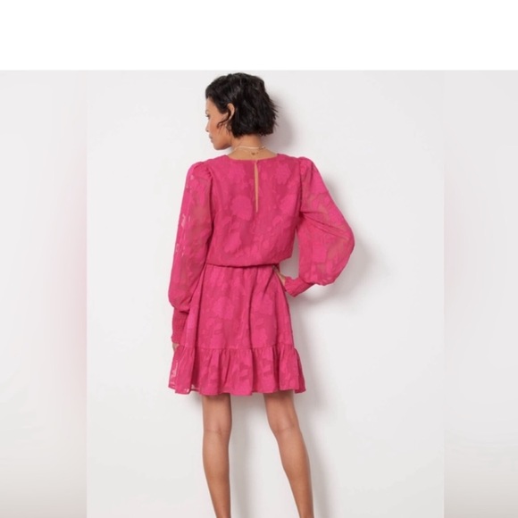 Evereve Penelope Dress size Small pink - Picture 4 of 6